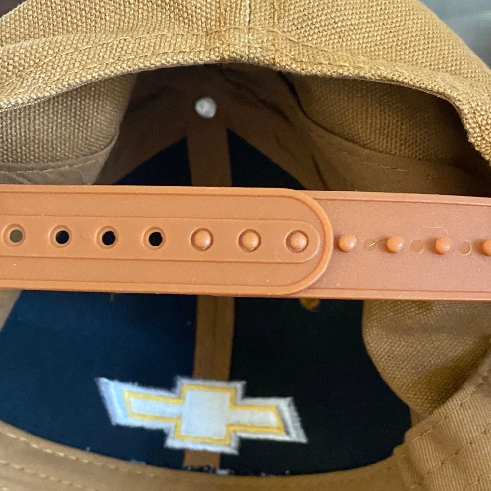 Chevrolet Tan Baseball Hat Cap